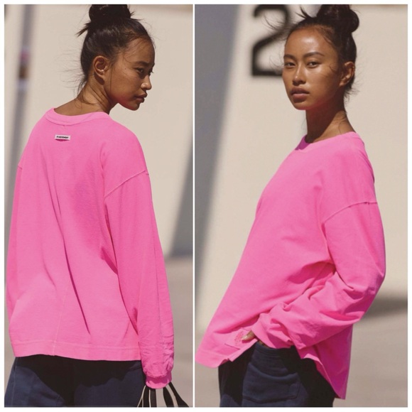 FP Movement by Free People Tops - NEW Free People x FP Movement Hustle Layer in Pink